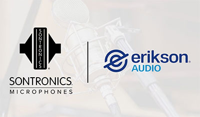 Erikson Audio named Sontronics Canadian distributor
