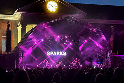 Sparks at the Royal Hospital Chelsea (Pic: Tim Goodyer)