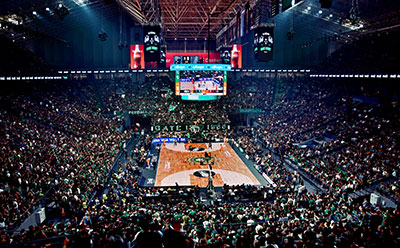 2006 EuroLeague playoff at the Telekom Center