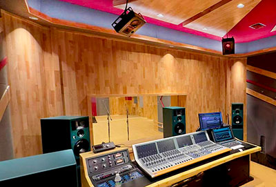Future Music Park Studio control room