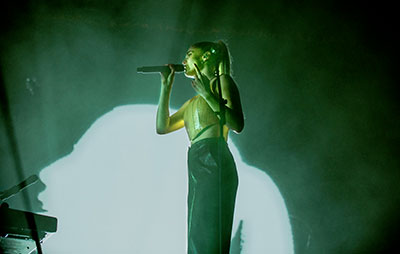 London Grammar’s Hannah Reid (Pic: Ed White) 