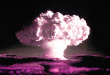 Hydrogen bomb mushroom cloud