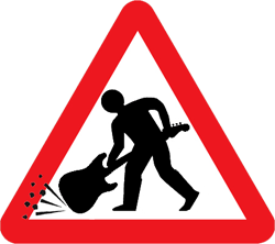 Heavy rock hazard