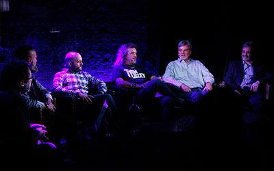 The storytellers' panel