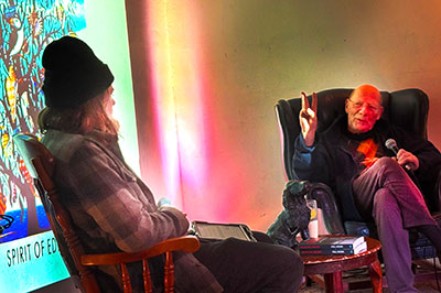 Phill Brown at the Long Play Sessions