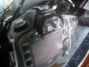 Frozen camera