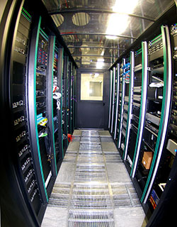 Central BroaMan routing rack 