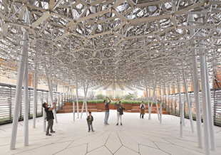 Underneath The Hive (Pic: Hufton+Crow) The Hive