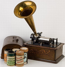 Wax cylinder