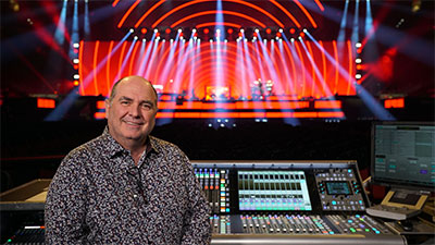 Denis Savage, Celine Dion's Tour Manager and FOH Engineer