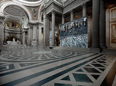 Inside the Panthéon