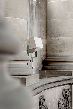 Disguised loudspeakers in the Pantheon
