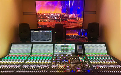 The Gemini mobile set up at New York’s Radio City Music Hall