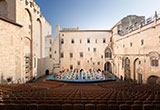 Courtyard of Honor at the Palace of the Popes