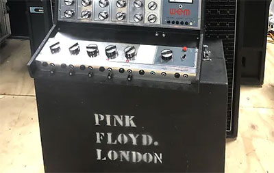 The WEM PA system from Pink Floyd's historic performance in Pompeii