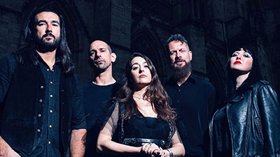 Plague of Angels: Oz Wright, Jeff Singer, Emilie Nox, Mark Mynett and Caroline Campbell