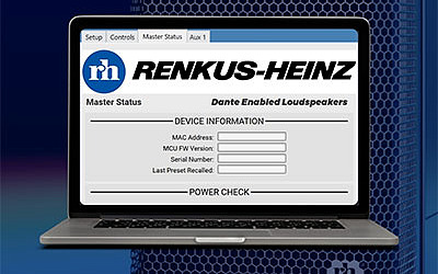 Renkus-Heinz,Symetrix third-party control plug-in