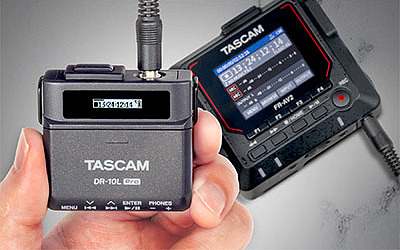 Tascam DR-10L Pro Field Recorder update