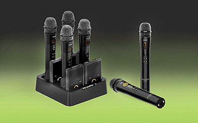 Digi-Wave T410 handheld microphone transceiver