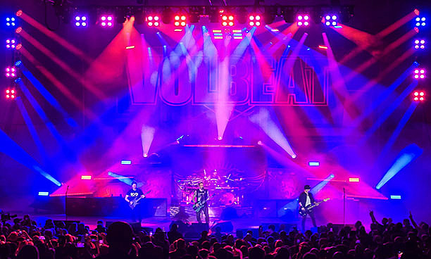 Volbeat on The Greatest Of All Tours Worldwide (Pic: Bryan Reesman)
