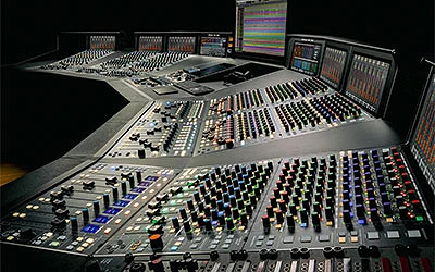 SSL Odyssey large-format recording and mixing console
