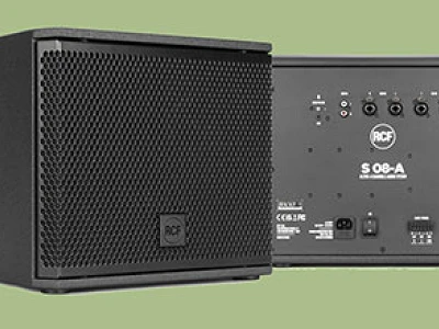 RCF Audio S 08 and S 08-A